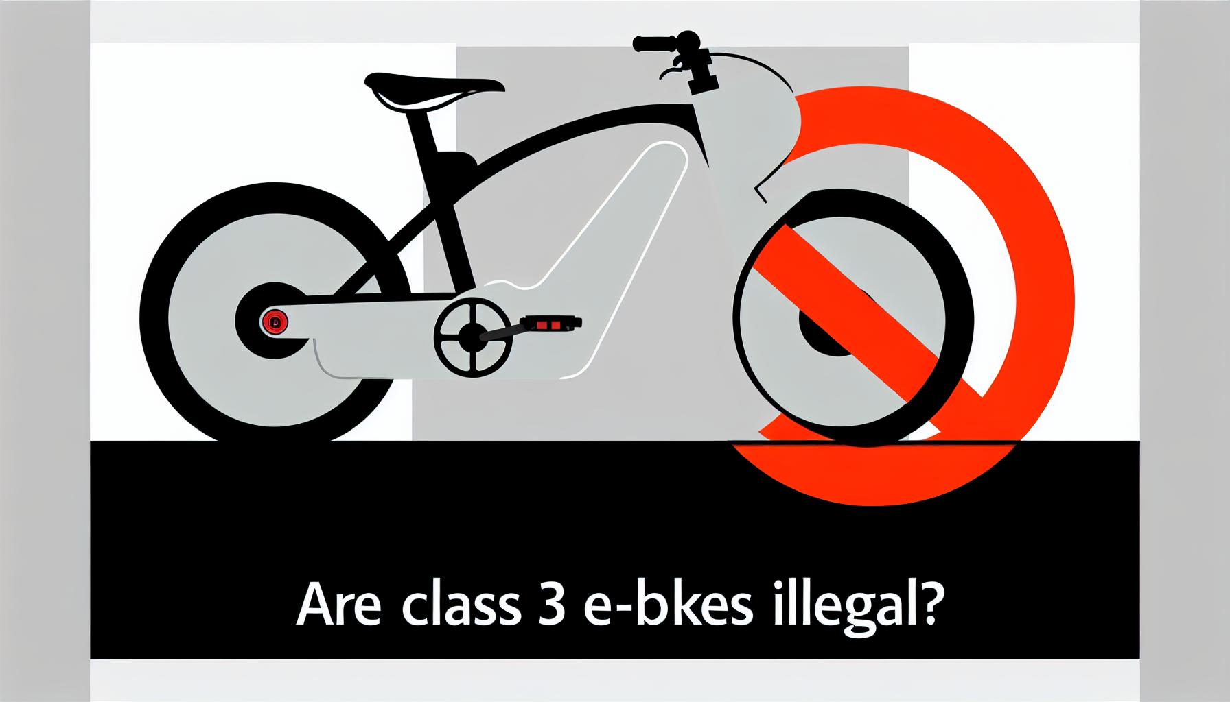 Are Class 3 EBikes Illegal?